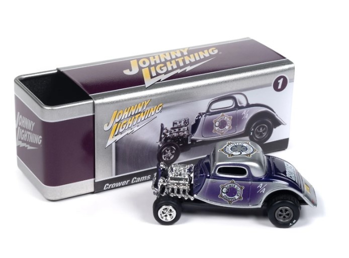 Ford Coupe Crower Cams con caja de coleccion Johnny Lightning JLCT013-06272 escala 1/64 