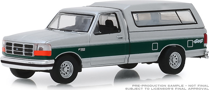 Ford F-150 XLT con caravana (1996) Greenlight 1/64 