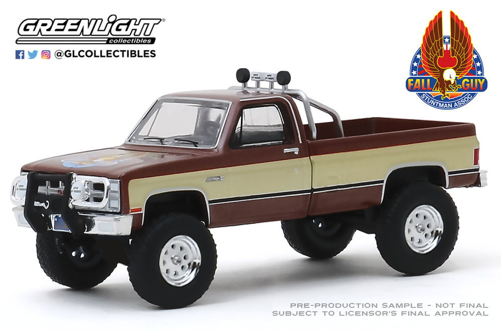 GMC K-2500 (1982) - Fall Guy Stuntman Association Greenlight 1/64 