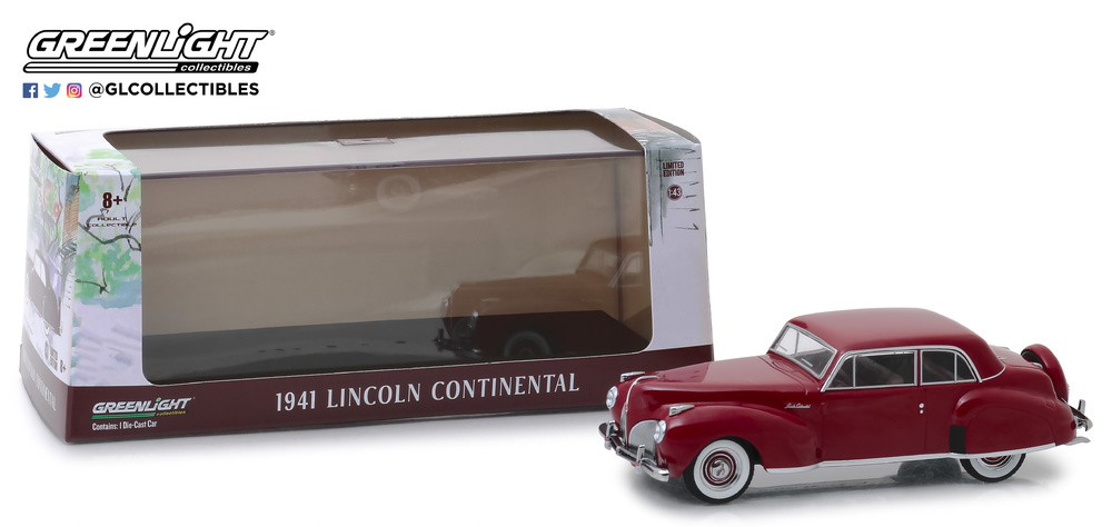 Lincoln Continental (1941) Greenlight 86324 1/43 