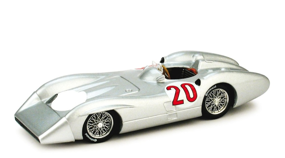 Mercedes W196c Stirling Moss Test Monza (1955) Brumm R281B escala 1/43 