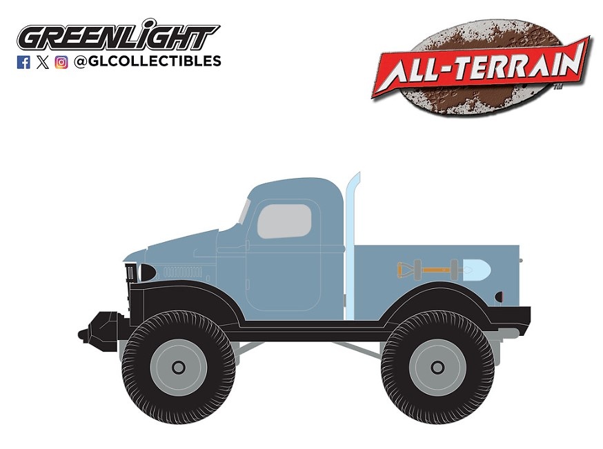 Military Half Ton 4x4 All-Terrain Series 17 Greenlight 1/64 