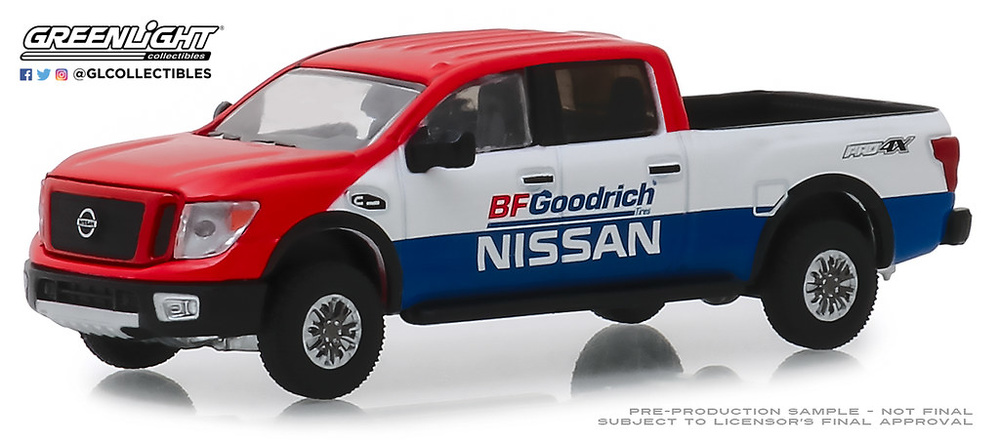 Nissan Titan XD Pro-4X BFGoodrich (2018) Tokyo Torque Greenlight 1/64 