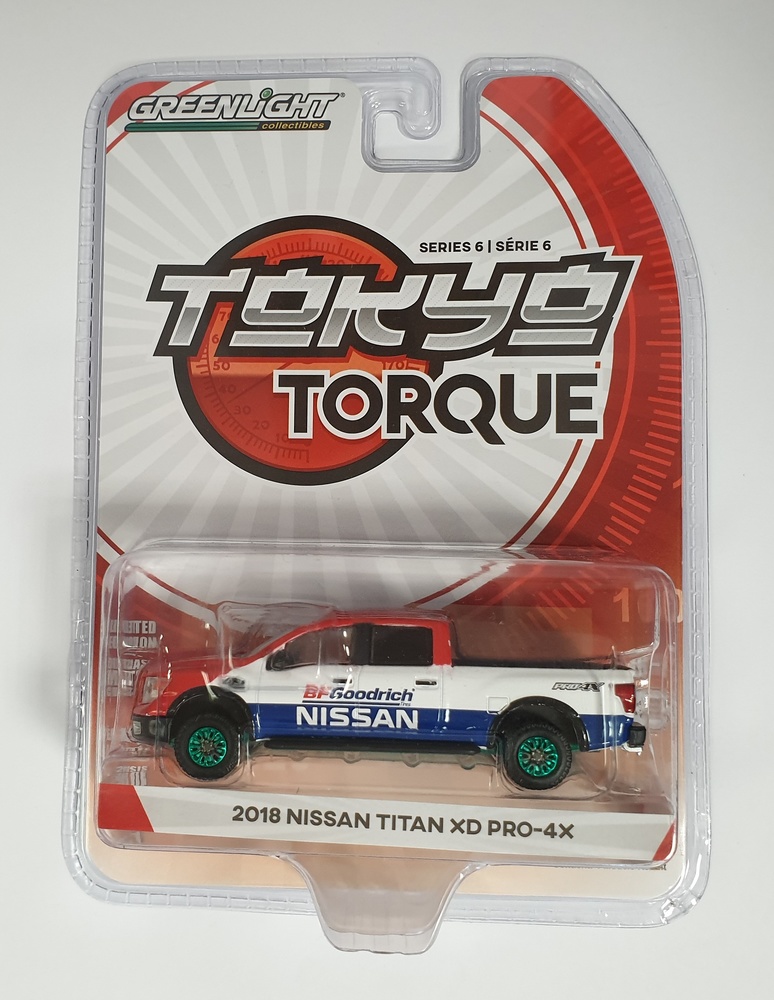 Nissan Titan XD Pro-4X BFGoodrich (2018) Tokyo Torque Greenmachine 1/64 