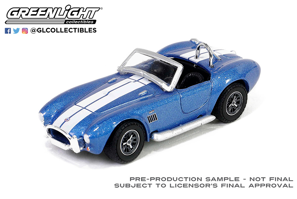 Shelby Cobra 427 S/C - Carroll Shelby Centennial (1965) Greenlight 1/64 