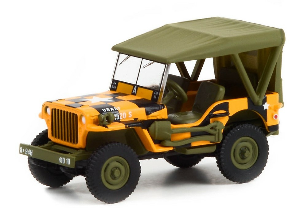 Willys MB Jeep - Ejército de los Estados Unidos (1943) Battalion 64 Series 1 Greenlight 1/64 