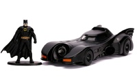 Batman 1989 Batmobile con Figura de Batman Jada Toys 31704 escala 1/32