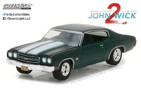 Chevrolet Chevelle SS 396 - pelicula - John Wick 2 (1970) Greenlight 1/64