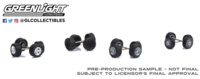 Conjunto de ruedas y neumáticos "Ford Bronco" Wheel & Tire Packs Series 5 Greenlight 1/64