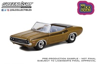 Dodge Challenger 340 Cabrio "The Mod Squad" (1968) Hollywood Series 34 Greenlight 1/64