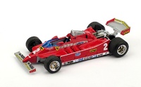 Ferrari 126 C "GP. Imola Prueba" nº 2 Gilles Villeneuve (1980) Brumm 1/43