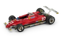 Ferrari 126 C2 "3º GP. USA (Long Beach)" nº 27 Gilles Villeneuve (1982) Brumm 1/43