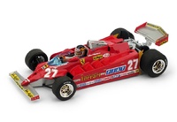 Ferrari 126CK "GP. USA Ovest" nº 27 Gilles Villeneuve (1981) Brumm 1/43