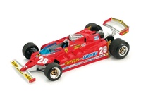 Ferrari 126CK "GP. USA Ovest" nº 28 Didier Pironi (1981) Brumm 1/43