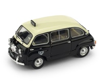 Fiat 600D Multipla "Taxi de Genova" (1960) Brumm 1/43