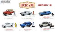 Lote 6 coches - The Hobby Shop Series 12 Greenlight 1/64