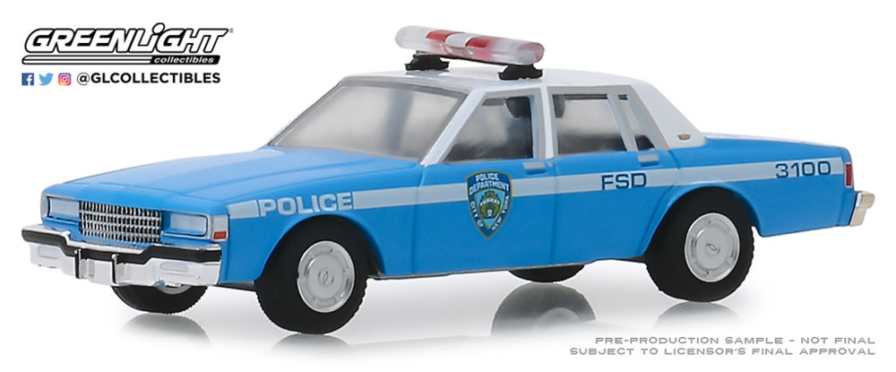 Chevrolet Caprice NYPD (1990) Greenlight 1:64