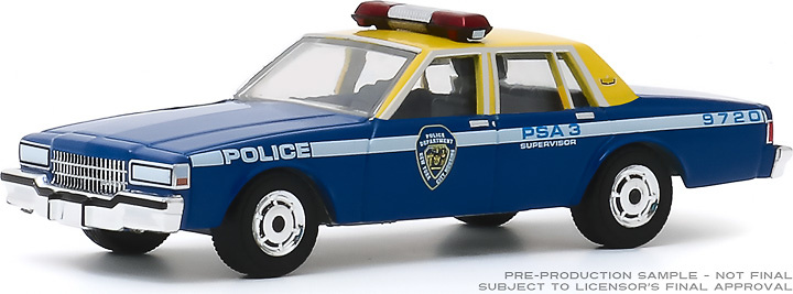 Chevrolet Caprice NYPD Supervisor (1990) Greenlight 1/64