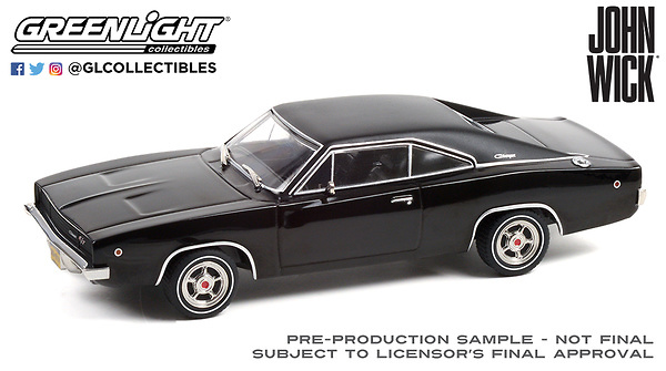 Dodge Charger R/T John Wick (1968) Greenlight 1:43