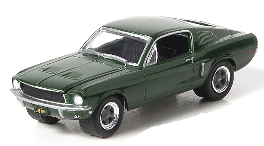 Ford Mustang GT Fastback Bullitt (1968) Greenlight 1:64