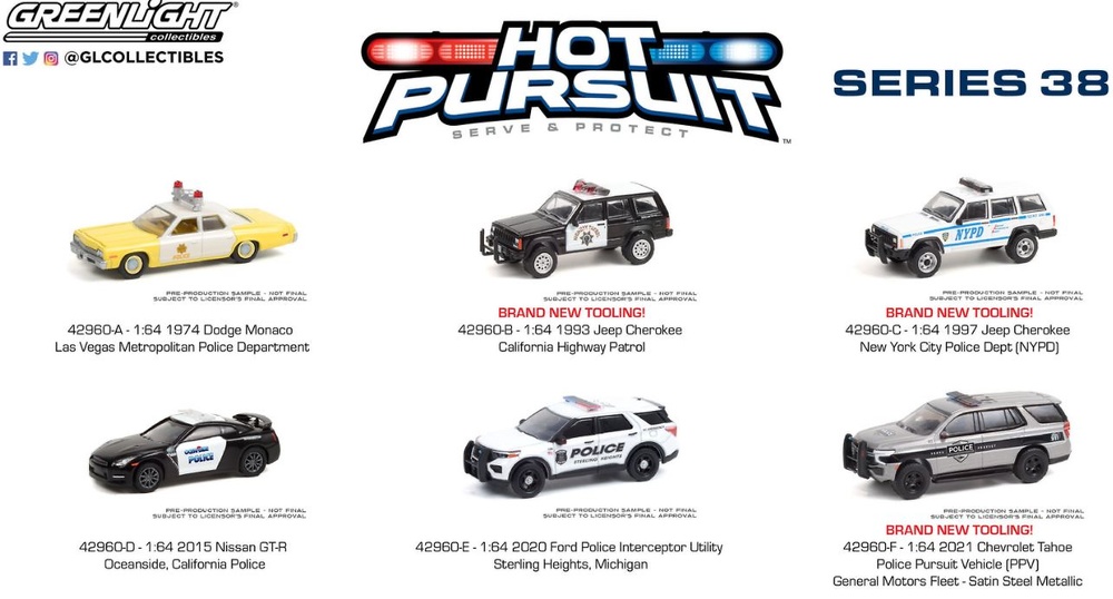 Greenlight hot store pursuit series