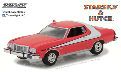 Ford Gran Torino Starsky and Hutch (1976) Greenlight 1/64