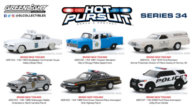 Greenlight hot pursuit store series 34